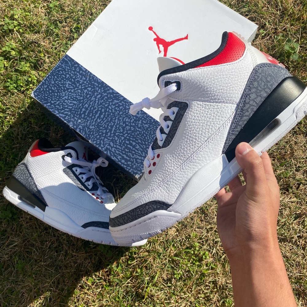 Air Jordan 3 Retro SE Denim “Fire red” - Picture 1 of 6
